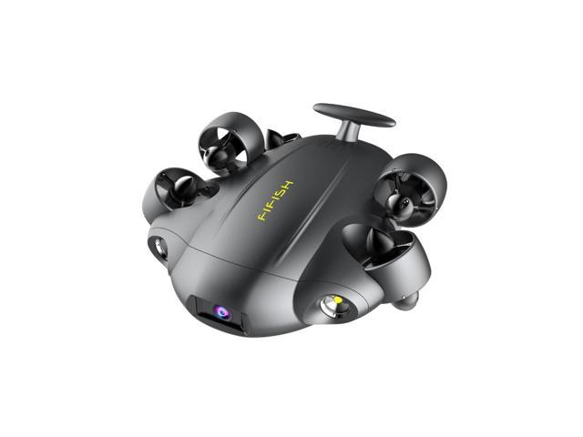QYSEA FIFISH V6 Expert 水中ROVドローン - M200バンドル（200mテザー＆スプール＋産業用ケース付属）