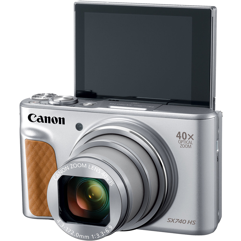 キヤノン パワーショット SX740 HS デジタルカメラ（シルバー）