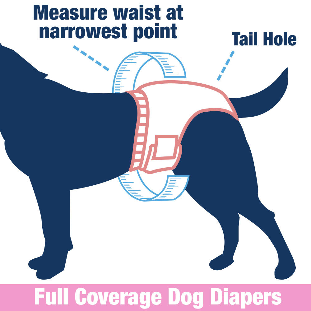 バリューフレッシュ メス犬用使い捨ておむつ、X-Small、288枚入り BULK PACK - 尾部穴付きフルカバー、引っ掛かり防止ファスナー、漏れ防止、おしっこインジケーター付き