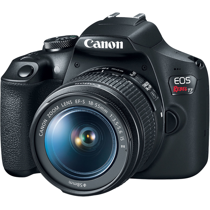 キヤノン EOS レベルT7 デジタル一眼レフカメラ（18-55mm及び75-300mmレンズ付属）
